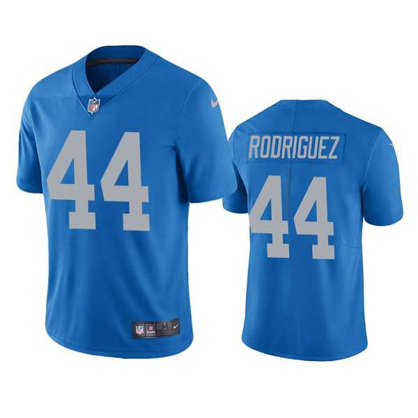 Men & Women & Youth Detroit Lions #44 Malcolm Rodriguez Blue Vapor Untouchable Limited Stitched Jerseys,We sell and wholesale Men & Women & Youth Detroit Lions #44 Malcolm Rodriguez Blue Vapor Untouchable Limited Stitched Jerseys on line form chian!